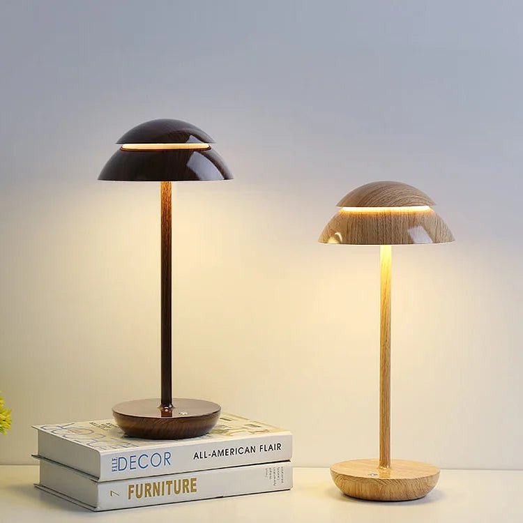 Elegant Trådlös Lampa med Justerbart Varmt Ljus