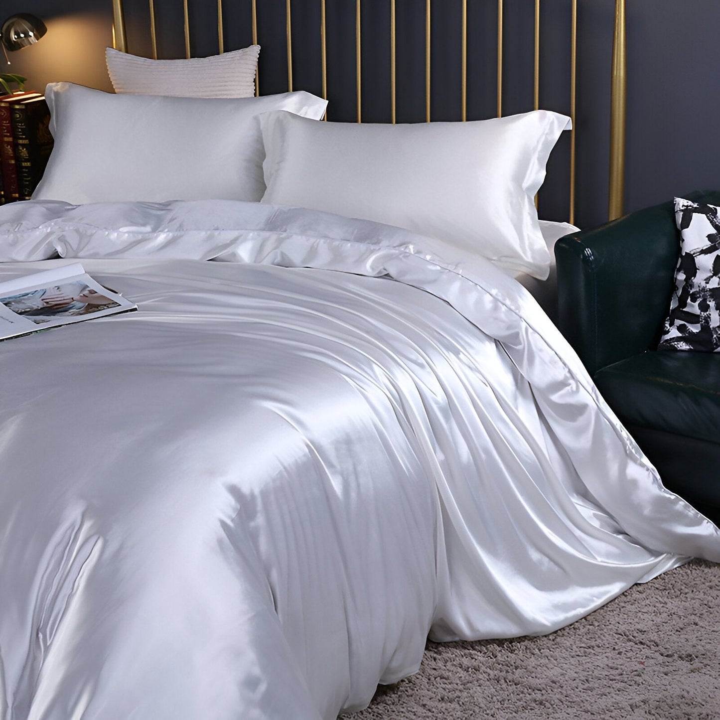 Luksus Silke Duvet Sæt - Duvet Betræk i Mulberry Silke