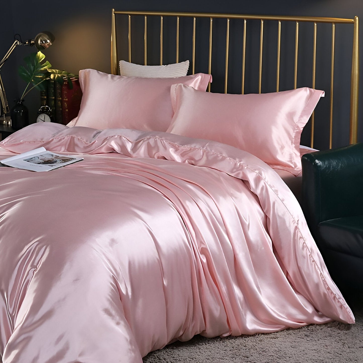 Luksus Silke Duvet Sæt - Duvet Betræk i Mulberry Silke