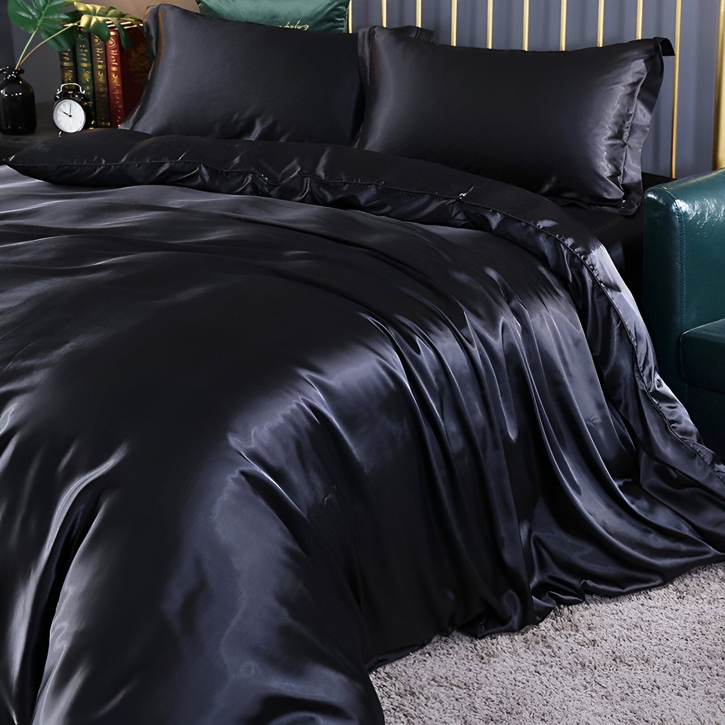 Luksus Silke Duvet Sæt - Duvet Betræk i Mulberry Silke