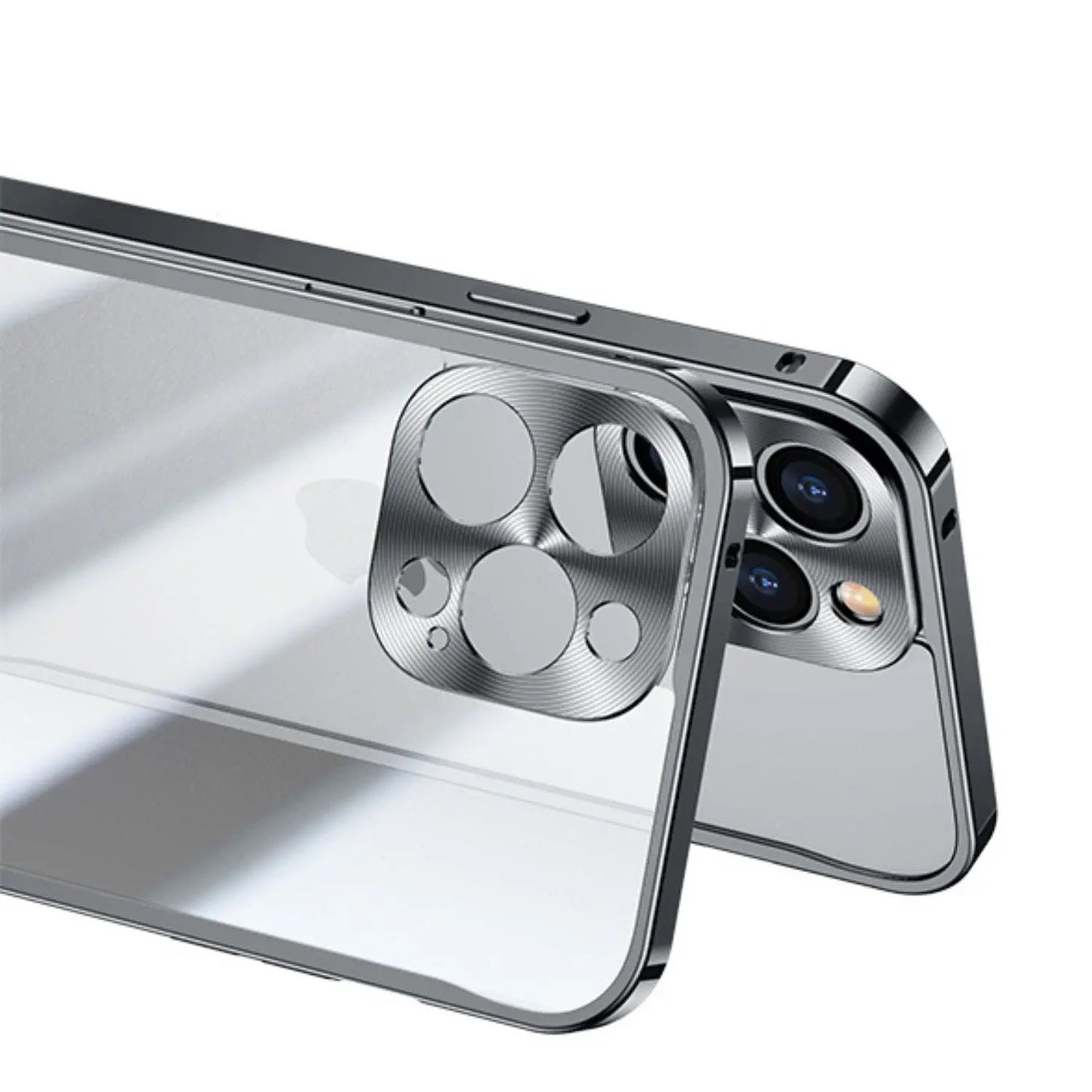 Elegant iPhone Pro Max Cover med Metal og MagSafe