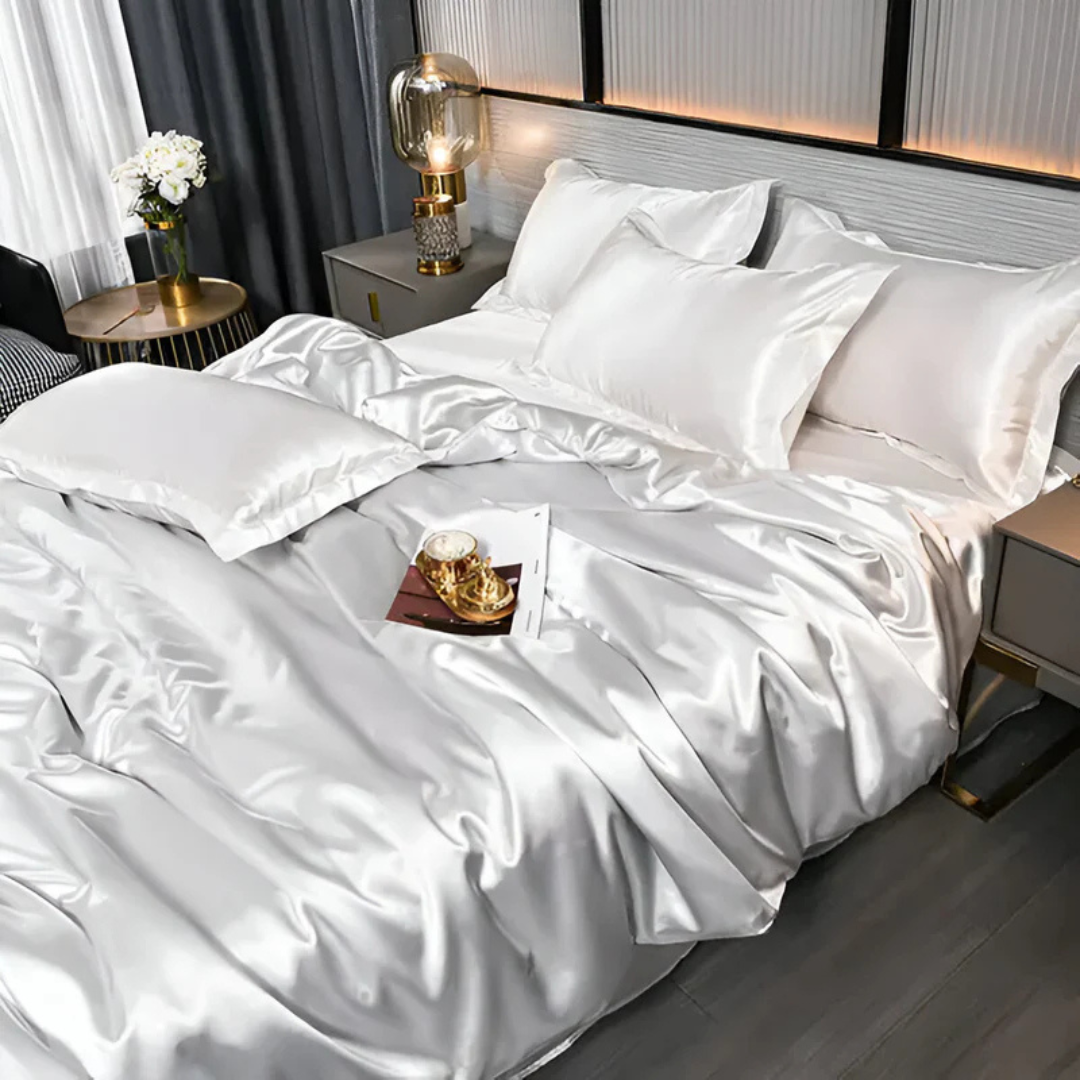 Lyxigt sidenpåslakan 135x200 – Komfort och elegans