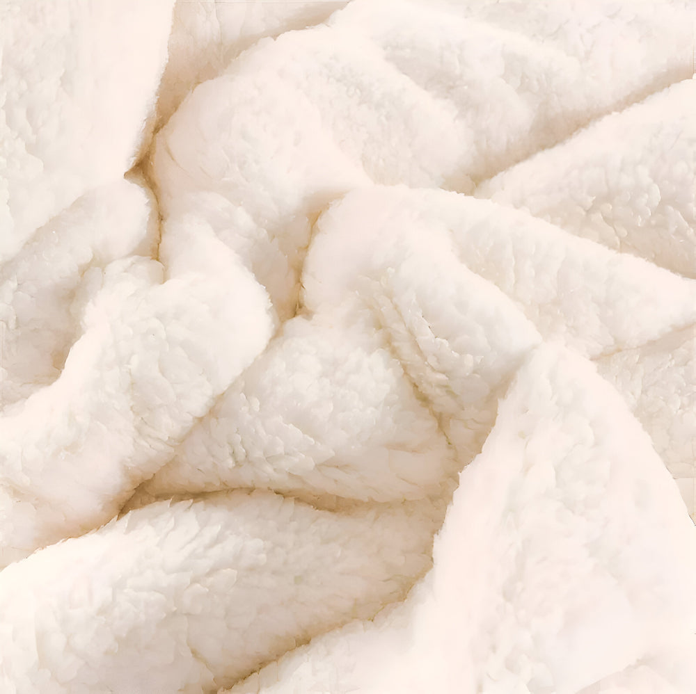 Luksuriøs Sherpa fleece tæppe - Utrolig blød og varm