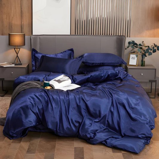 Luksuriøst Rayon Sengetøjssæt 155x220 | Blød og Åndbar Komfort