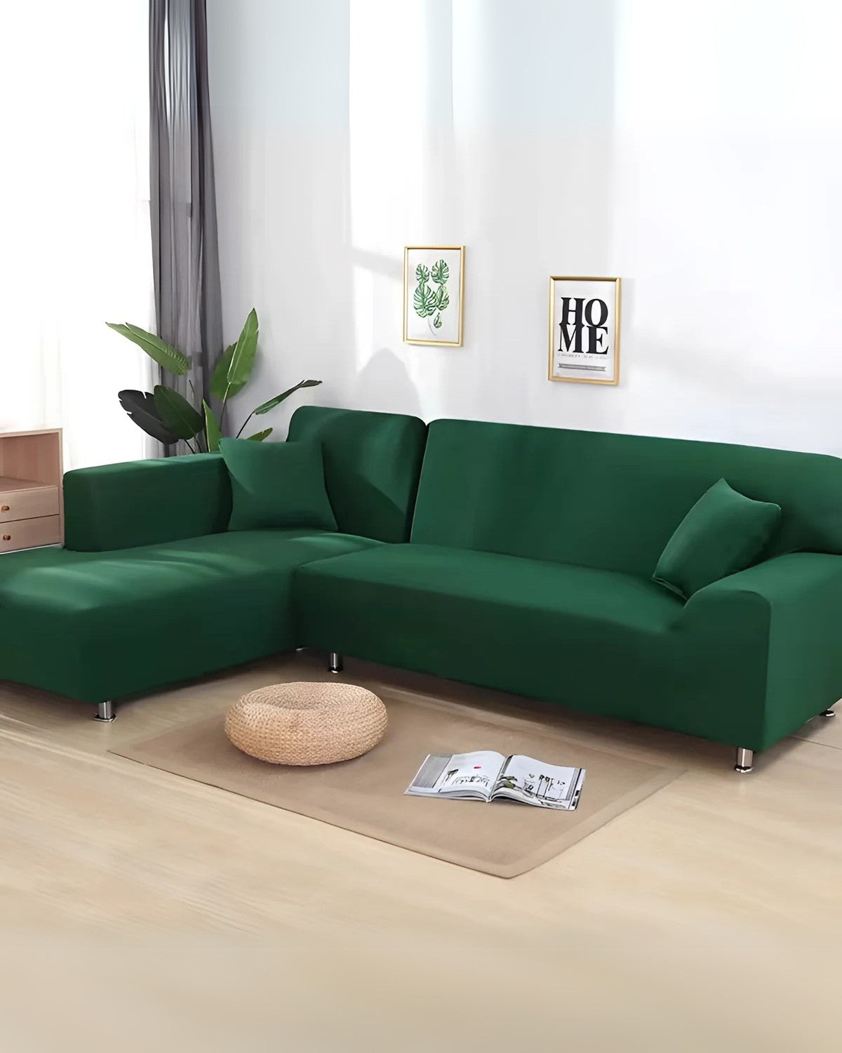 Modulär Sofföverdrag – Estetisk Design och Flexibel Uppställning