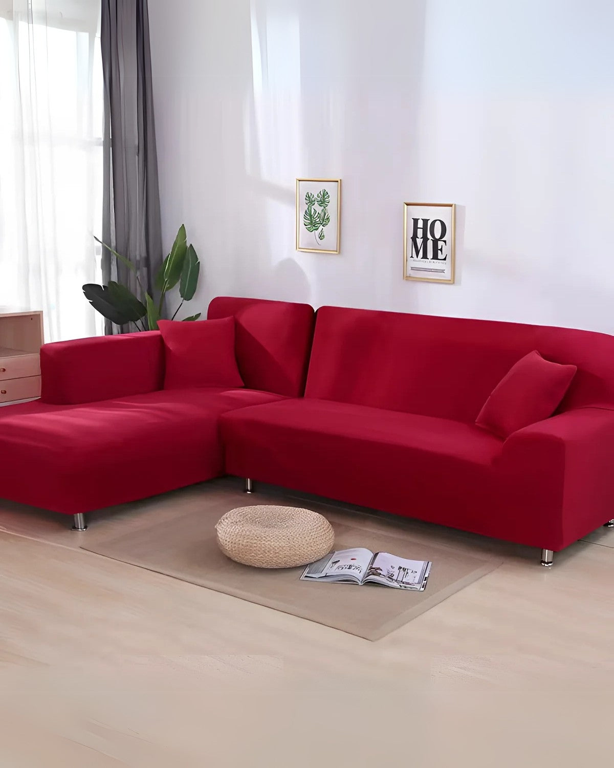 Modulär Sofföverdrag – Estetisk Design och Flexibel Uppställning