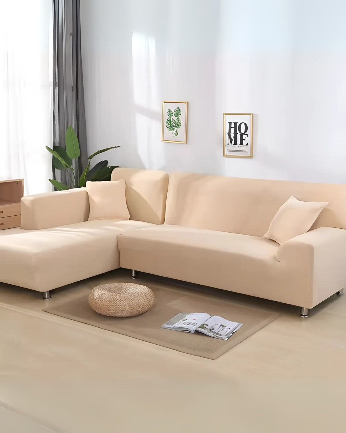 Elegant modulært sofa med mulighed for valgfri opsætning