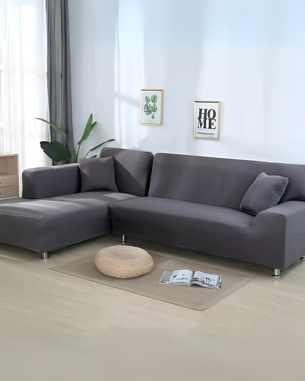 Modulär Sofföverdrag – Estetisk Design och Flexibel Uppställning