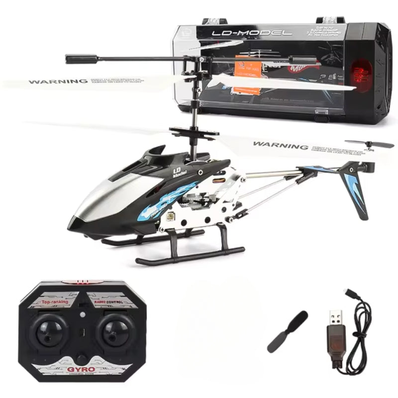 Mini RC Helikopter 3.5CH med Gyroskop - Indestructible Rød