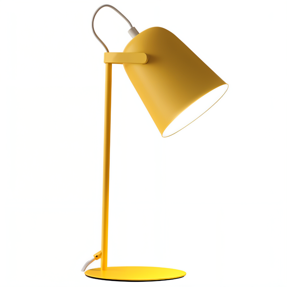 Roterande bordslampa med modern design – ögonvänlig belysningslösning