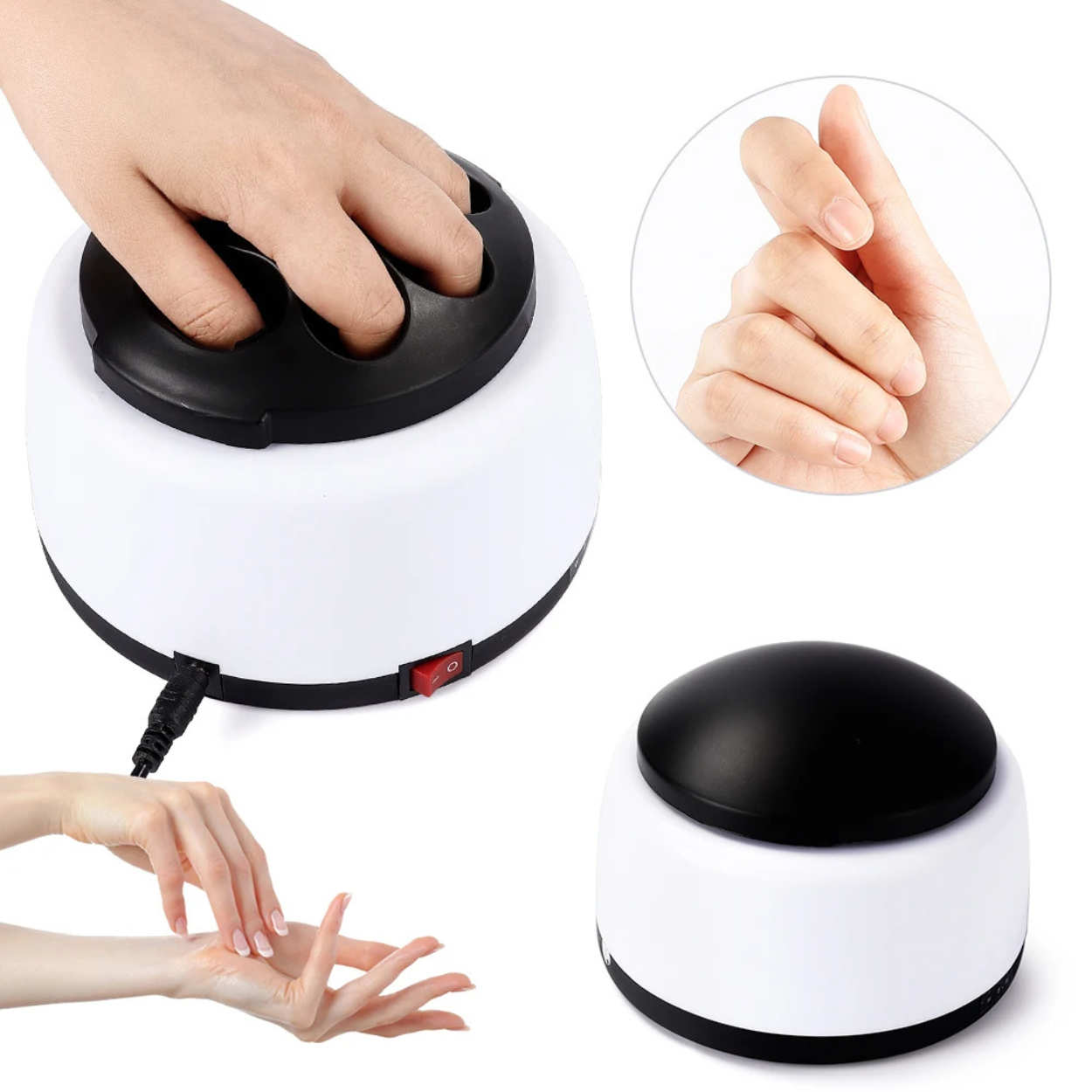Effektiv ångmaskin för snabb nagellacksborttagning