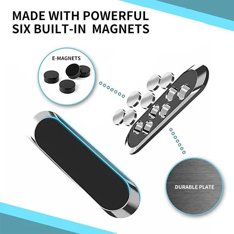 Kompakt Magnetisk Mobilholder med 360° Rotation