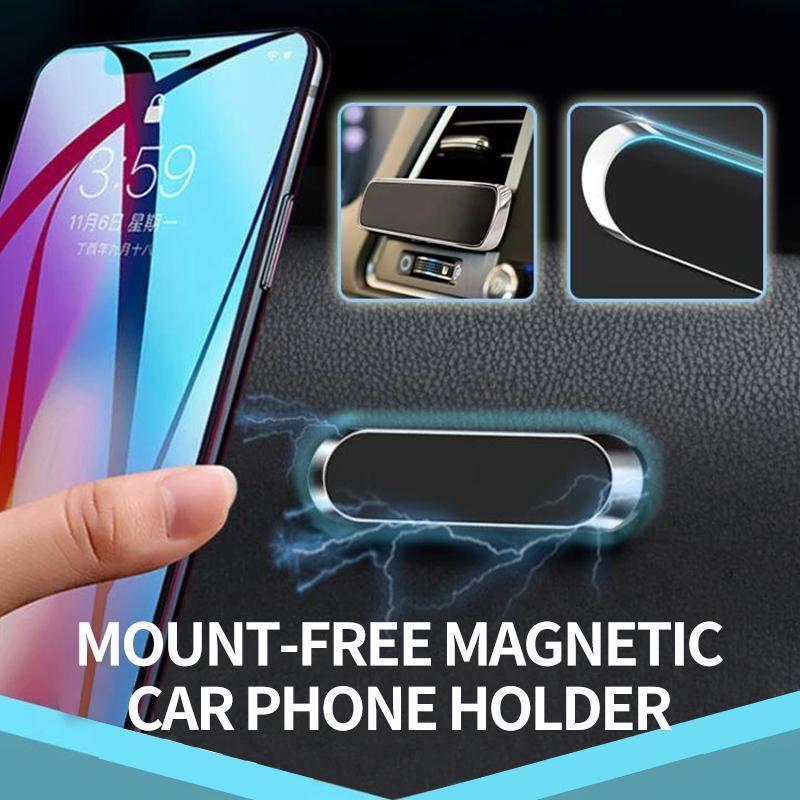Kompakt Magnetisk Mobilholder med 360° Rotation