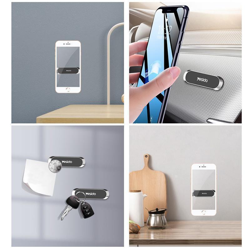 Kompakt Magnetisk Mobilholder med 360° Rotation