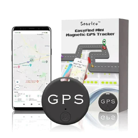 Kompakt Mini GPS Tracker med Magnet og Lang Batteritid