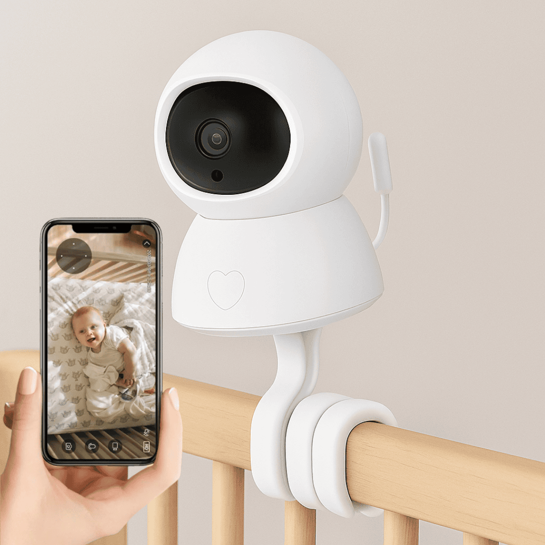 Smart Babyvakt med HD-video och fjärrstyrning