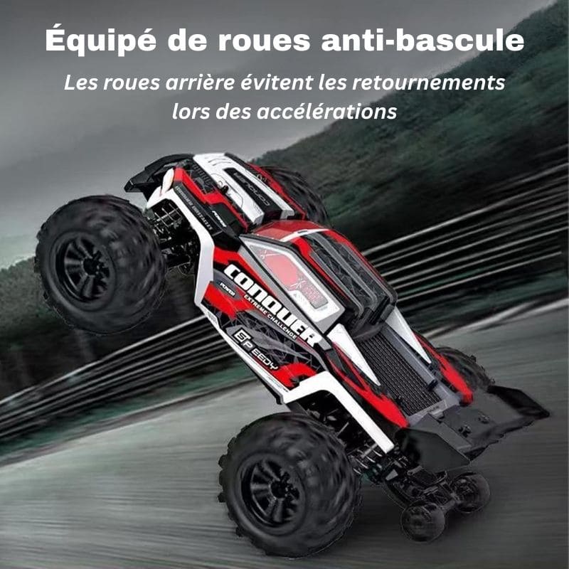 Hurtig 4x4 Fjernstyret Bil - 50 km/t | SpeedRacer