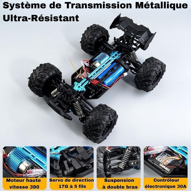 Hurtig 4x4 Fjernstyret Bil - 50 km/t | SpeedRacer
