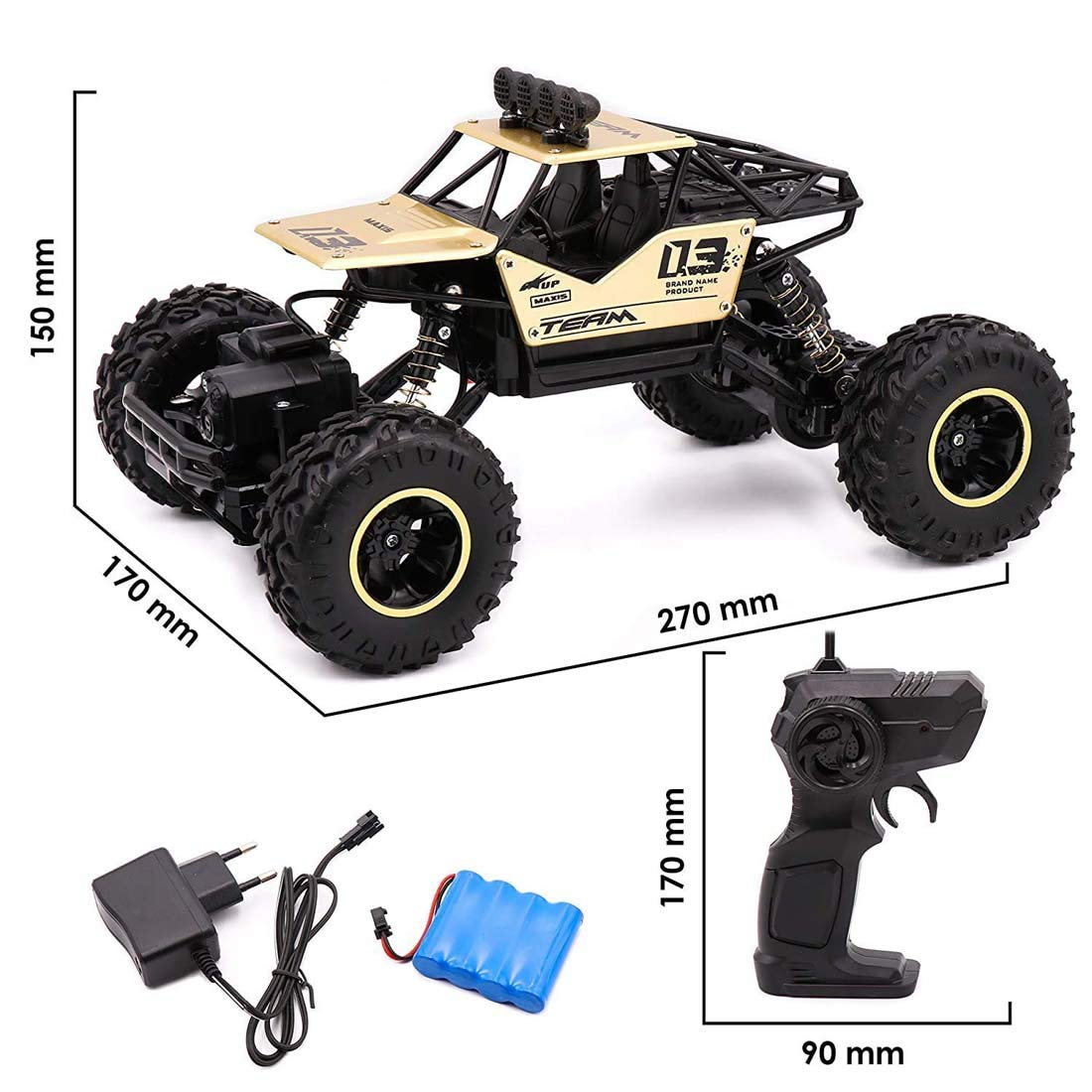 Fjernstyret 4x4 Off-Road Buggy til Eventyr