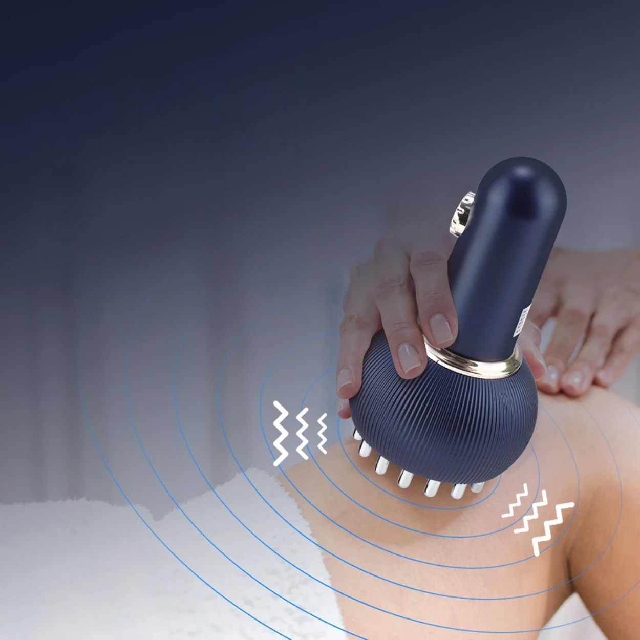 Multifunktionel Elektrisk Krop Massager med 5 Indstillinger
