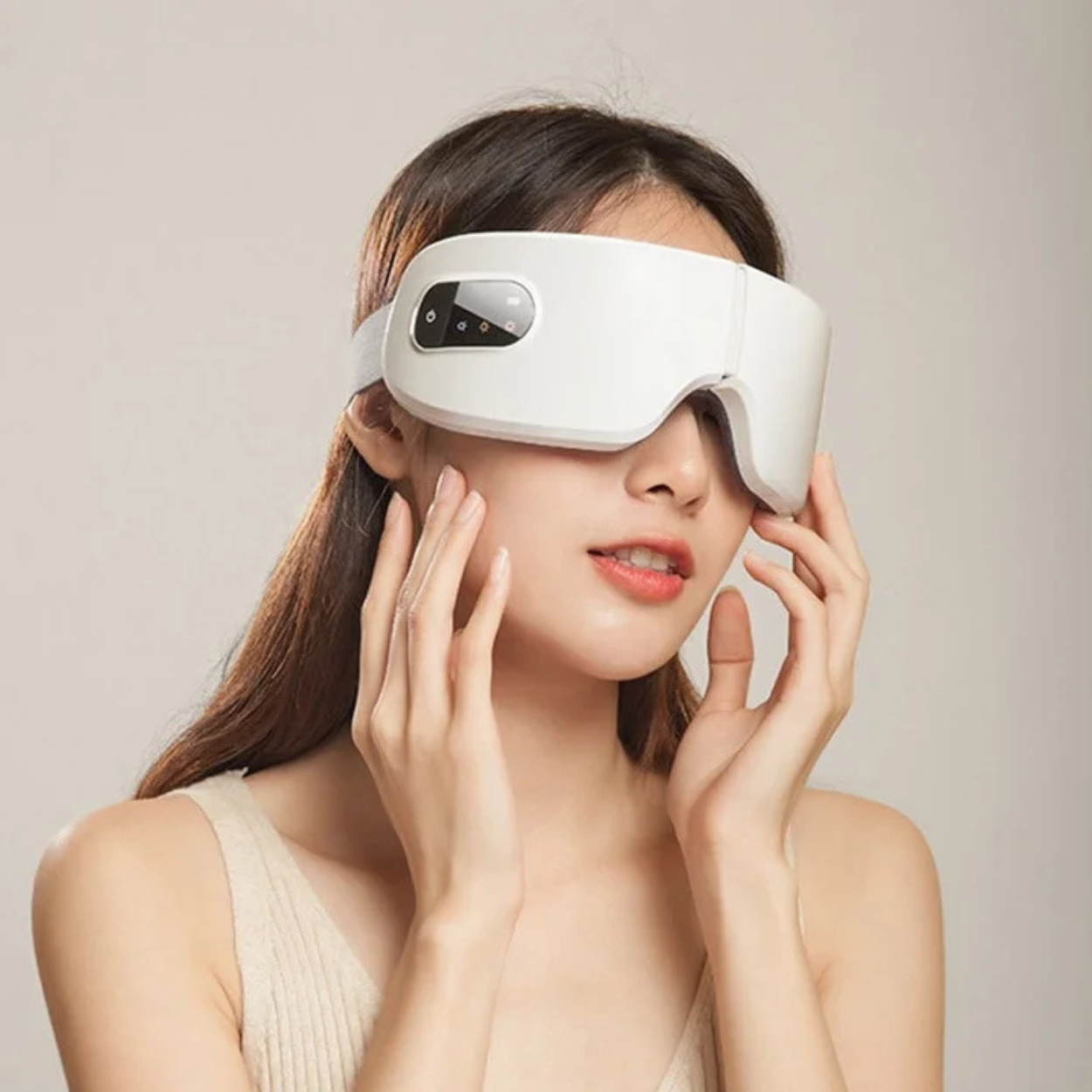Smart Øjenmassageapparat med Bluetooth og Afspændingsfunktion