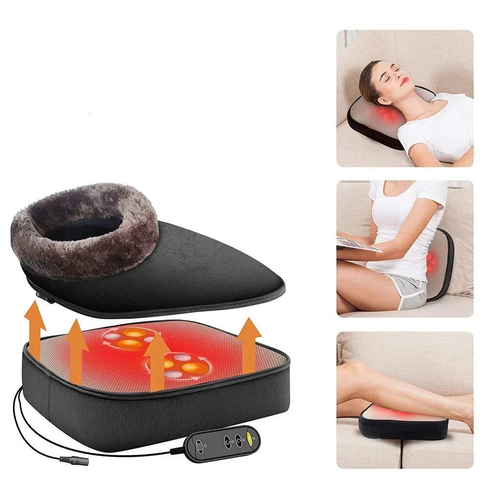 Elektrisk Fodmassageapparat med Varmefunktion