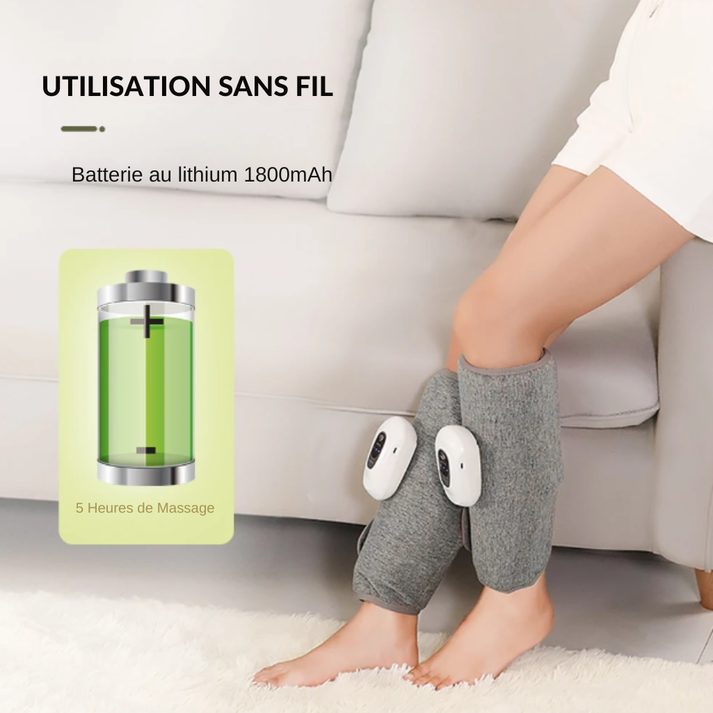 Varme Luft Kalv Massager til Lindre Smerter og Træthed
