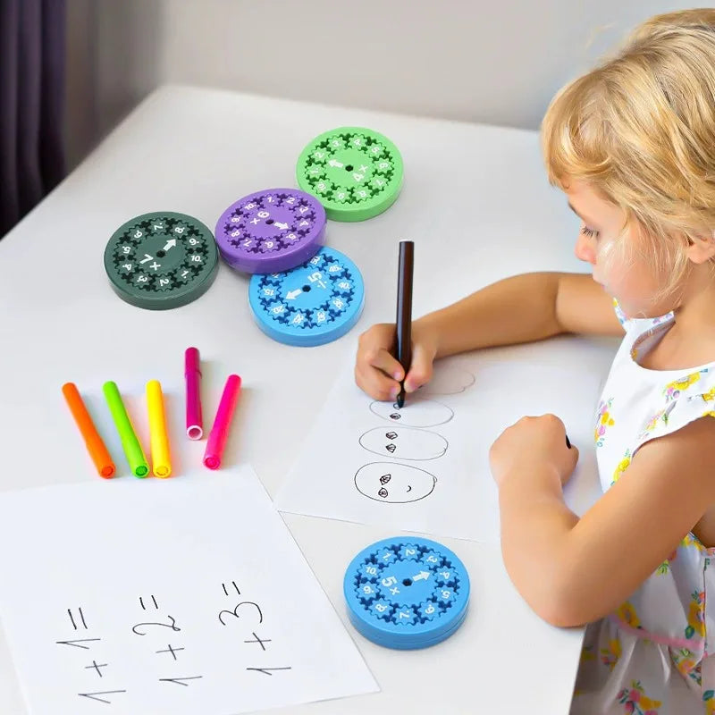 Matematik Fidget-Spinner til Børn – Læring og Sjov