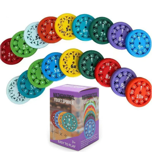 Matematik Fidget-Spinner til Børn – Læring og Sjov