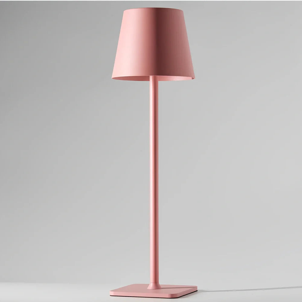 Høj Genopladelig Bordlampe | Trådløs belysning til inde og ude
