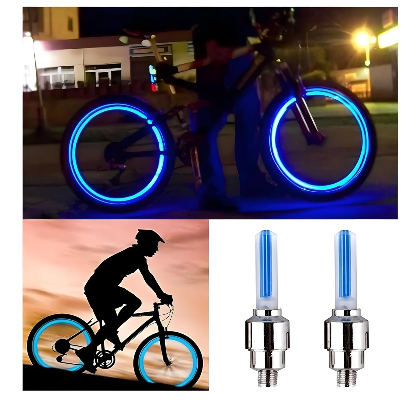 Set med 4 Lysande Ventilkåpor – LumenCaps