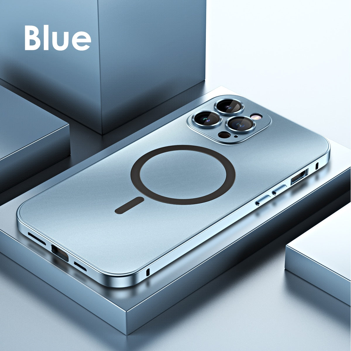 Slankt og Holdbart iPhone Cover i Metal til iPhone 14 Pro