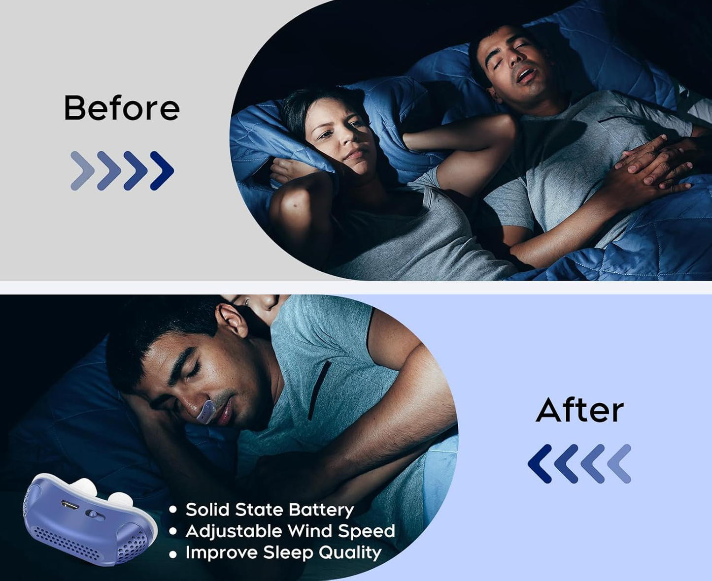 Portabel Micro CPAP-enhet för Sömn – Alternativ till Nässtöd