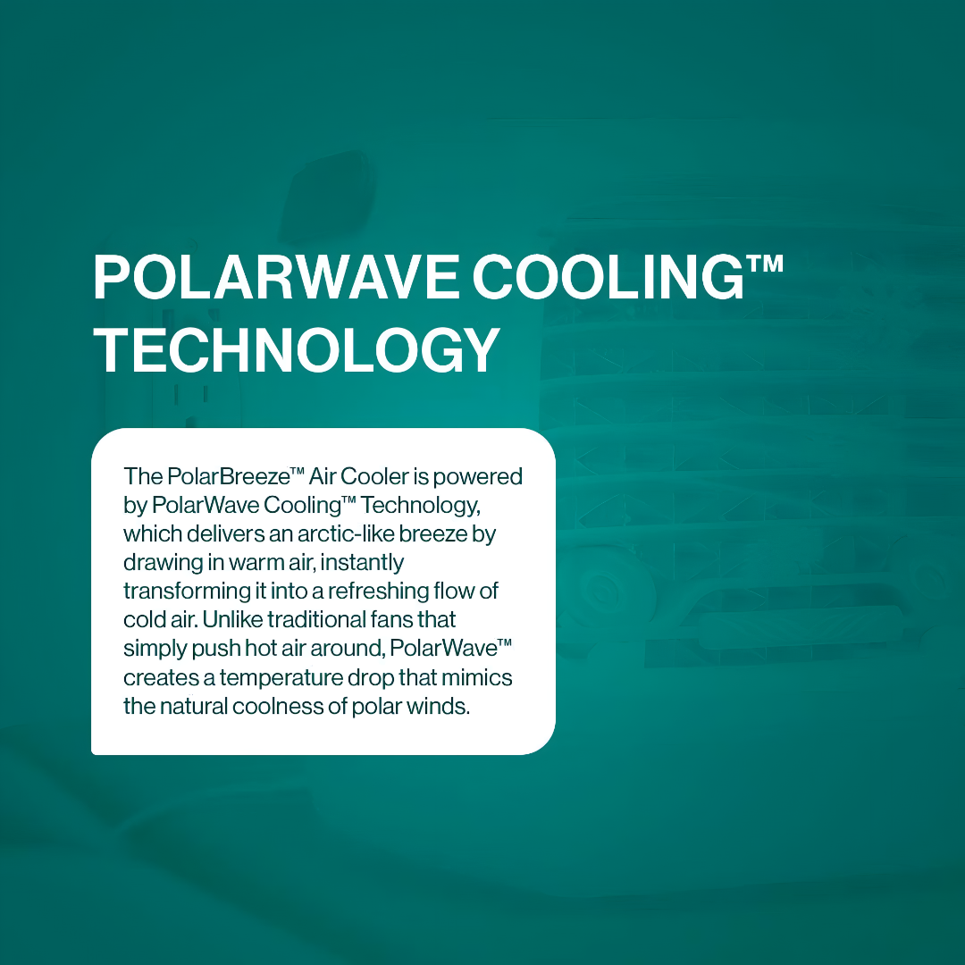 Effektiv miniluftkylare med PolarWave-teknik