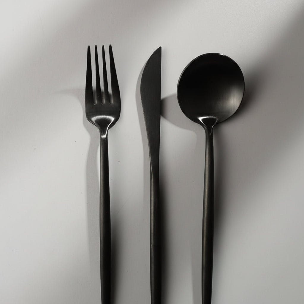 Modernt bestickset i rostfritt stål - Elegant och hållbart