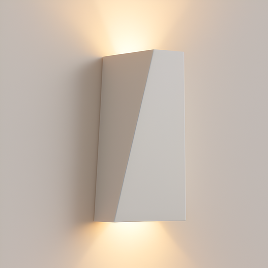Elegant LED-vägglampa – minimalistisk design med upp- och nedljus