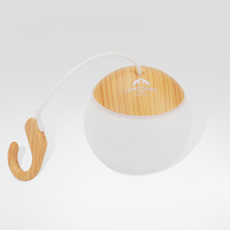 Bærbar LED Campinglampe med Justerbar Lysstyrke og USB