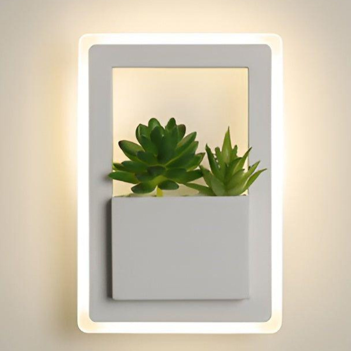 Nordisk vägglampa med konstnärlig design och energibesparing