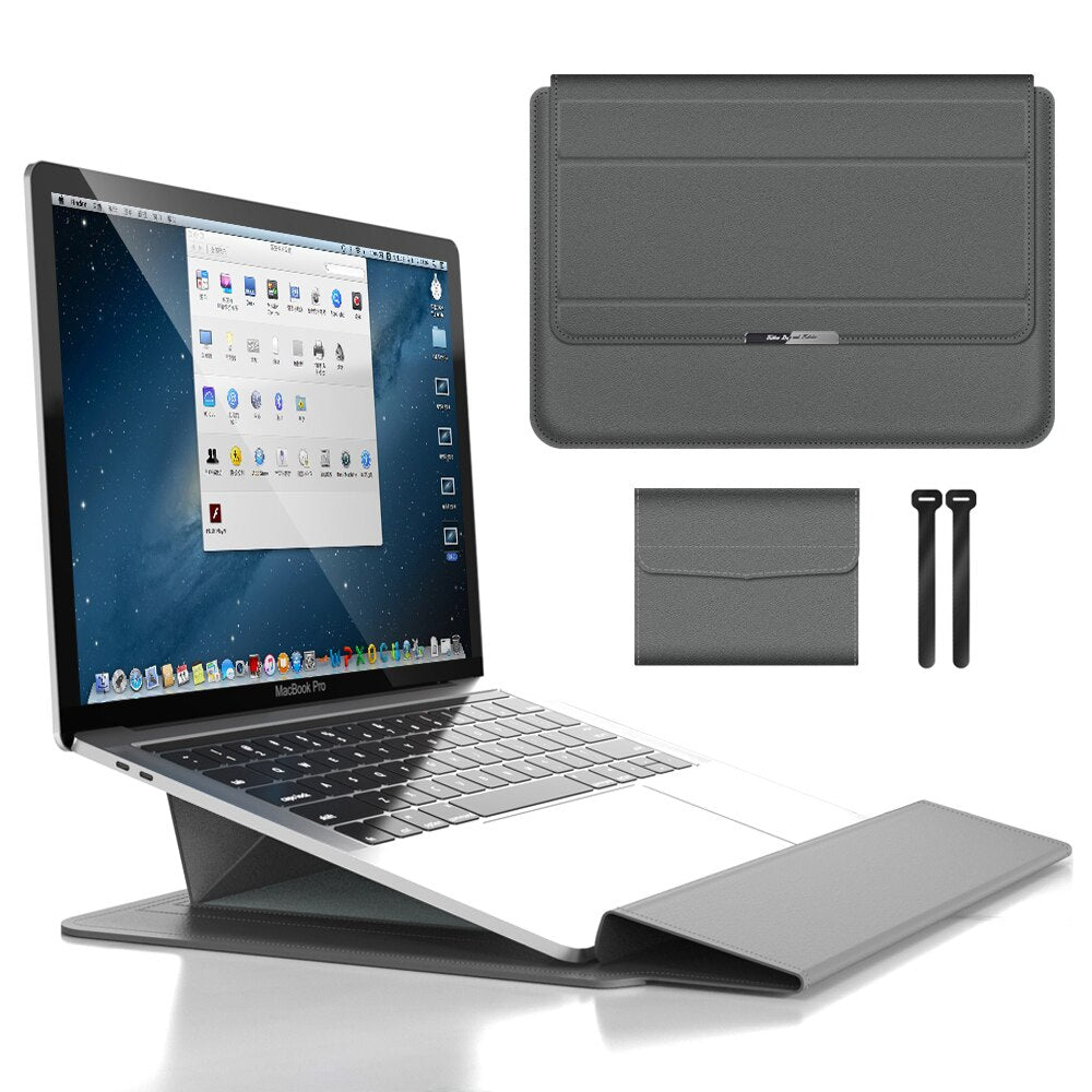 Vandtæt Laptop Sleeve med Stødabsorbering og Opbevaring