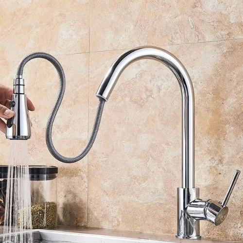 Flexibel Köksblandare med Handdusch