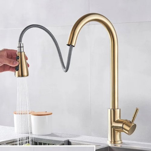 Flexibel Köksblandare med Handdusch