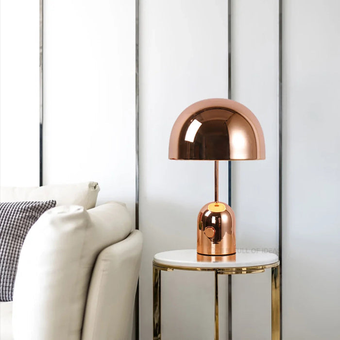 Elegant LED-bordlampe med blødt lys til moderne hjem