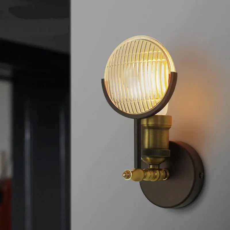 Elegant Væglampe i Glas med Nordisk LED Belysning