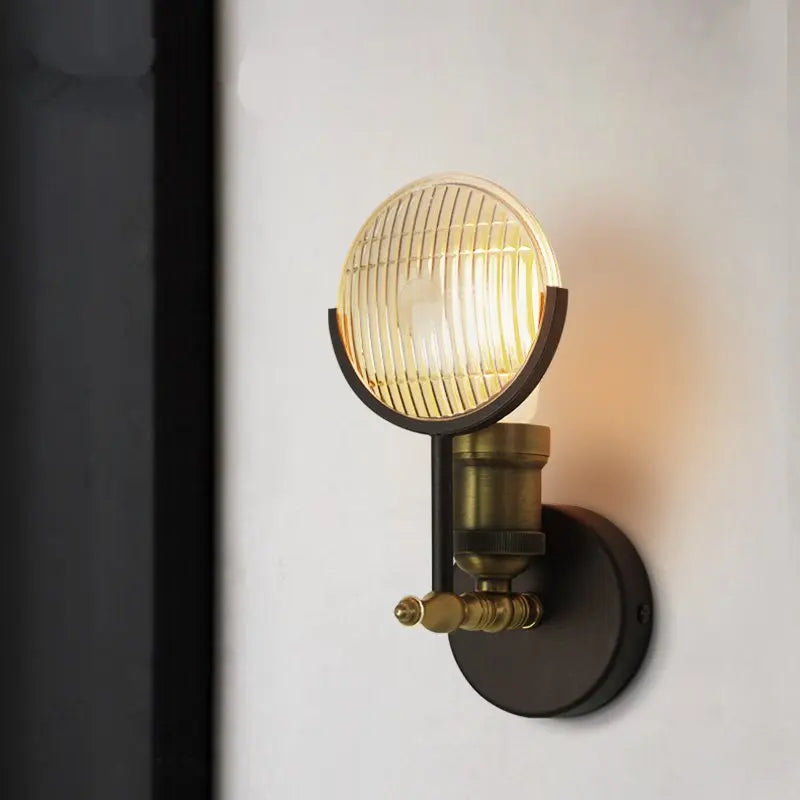Elegant Væglampe i Glas med Nordisk LED Belysning