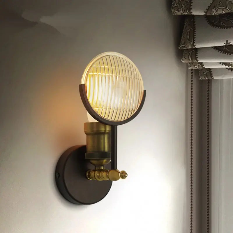 Elegant Væglampe i Glas med Nordisk LED Belysning