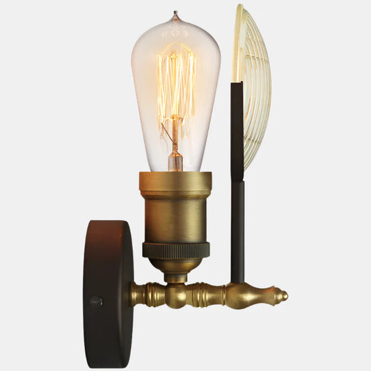 Elegant vägglampa i glas med nordisk LED-belysning