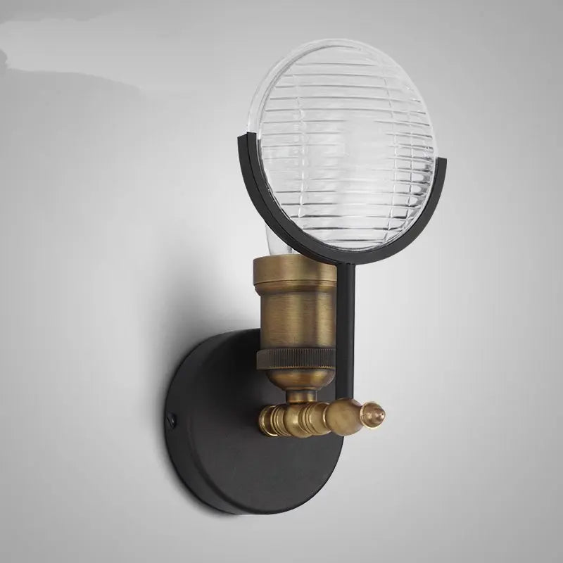 Elegant Væglampe i Glas med Nordisk LED Belysning