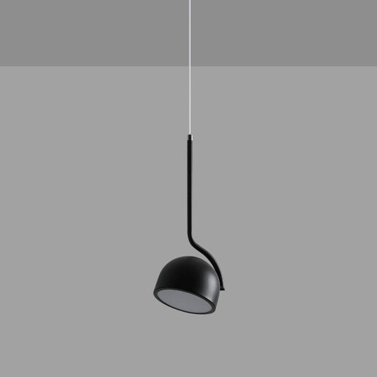 Elegant LED-taklampa med mjukt ljus för sovrummet