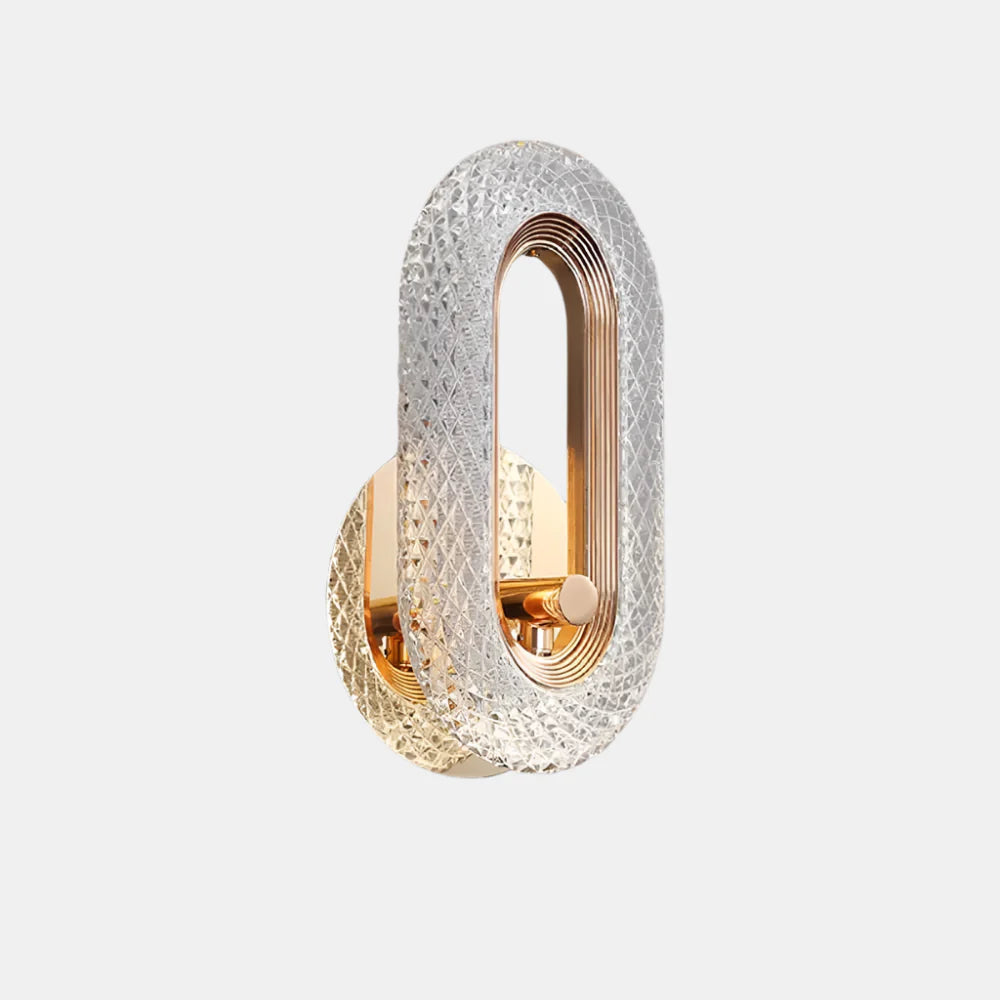 Elegant Krystal LED-lysekrone med Blid Belysning