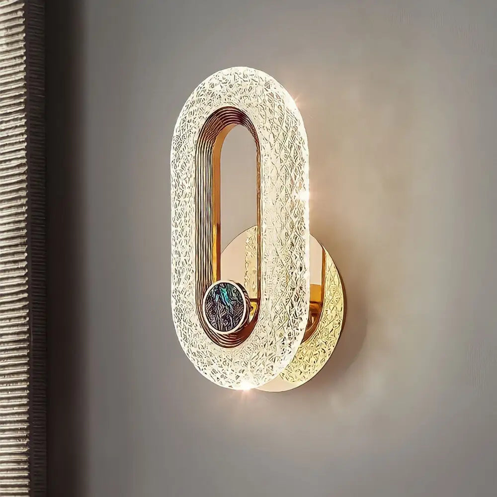 Elegant Krystal LED-lysekrone med Blid Belysning